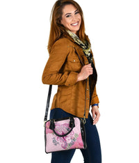 Polynesian Tribal Turtle Flowers Shoulder Handbag - Polynesian Pride