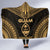 Guam Polynesian Chief Hooded Blanket - Gold Version - Polynesian Pride