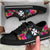 Wallis and Futuna Low Top Shoe - Hibiscus Polynesian Pattern - Polynesian Pride