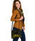 Personalised - Hawaii Royal Hibiscus Polynesian Tribal Shoulder Handbag Yellow AH - Polynesian Pride