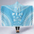 Fiji Flag Polynesian Chief Hooded Blanket - Polynesian Pride