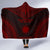 Marshall Islands Polynesian Chief Hooded Blanket - Red Version - Polynesian Pride