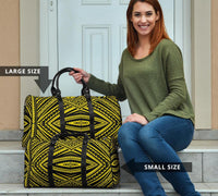 Polynesian Tatau Yellow Hawaii Travel Bag - Polynesian Pride