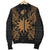 Nauru Polynesian Men's Bomber Jacket Map Gold - Polynesian Pride