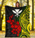 Hawaii Premium Blanket - Polynesian Patterns With Hibiscus Flowers - Polynesian Pride