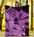 Hawaii Turtle Premium Blanket Polynesian Hibiscus Art Ver 2.0 Pink AH - Polynesian Pride