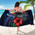 Philippines Polynesian Sarong - Blue Turtle Hibiscus - Polynesian Pride