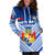 Mate Ma'a Tonga Rugby Women's Hoodie Dress Polynesian Creative Style - Blue - Polynesian Pride