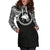 Papua New Guinea 1 Women Hoodie Dress - Papua New Guinea 1 Coat Of Arms Polynesian Black Color - Polynesian Pride