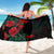 Hibiscus Red Flower Sarong - Polynesian Pride