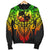 Tonga Polynesian Men's Bomber Jacket - Tattoo Pattern With Seal Reggae Reggae - Polynesian Pride