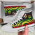 Vanuatu High Top Canvas Shoes - Reggae Tentacle Turtle - Polynesian Pride