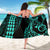 Hawaii Kakau Turquoise Polynesian Sarong - Polynesian Pride