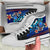 Marshall Islands High Top Shoes Blue - Vintage Tribal Mountain - Polynesian Pride