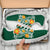 Hawaii Polynesian Hibiscus Sneakers - JVT Style - Green - Polynesian Pride