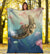 Hawaii Turtle And Jellyfish In Deep Sea Moana Premium Blanket - Polynesian Pride