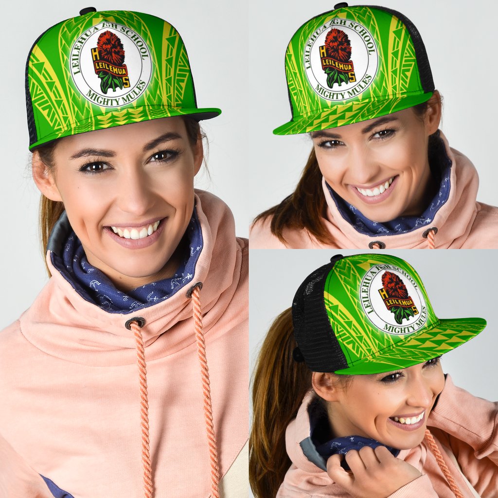 Hawaii - Leilehua High Trucker Hat - AH - Polynesian Pride