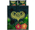 Polynesian Hawaii Kanaka Maoli Quilt Bed Set - Heart with Hibiscus - Polynesian Pride