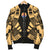 Tahiti Men Bomber Jackets - Polynesian Tattoo Gold - Polynesian Pride