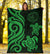 Palau Premium Blanket - Green Tentacle Turtle - Polynesian Pride