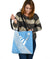 Fiji Tapa Rugby Tote Bag version Style You Win - Blue - Polynesian Pride