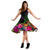 Cook Islands Polynesian Women's Midi Dress - Summer Hibiscus - Polynesian Pride