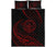 Palau Quilt Bed Set - Red - Frida Style Red - Polynesian Pride