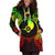 Yap Polynesian Hoodie Dress Map Reggae - Polynesian Pride