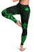 Papua New Guinea Women's Leggings - Green Tentacle Turtle - Polynesian Pride