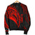 Tahiti Men's Bomber Jacket - Polynesian Tahiti Seal - Polynesian Pride