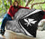 Hawaii Kanaka Polynesian Black And White Premium Quilt - Circle Style - Polynesian Pride