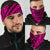 Polynesian Tatau Mixed Pink Set Unisex Bandana - Polynesian Pride