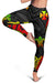 Wallis and Futuna Women's Leggings - Reggae Tentacle Turtle - Polynesian Pride