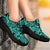 Polynesian Kakau Turtle Turquoise Chunky Sneakers - Polynesian Pride