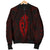 Hawaii Kakau Makau Fish Hook Kanaka Map Men's Bomber Jacket Polynesian - Red - Polynesian Pride