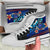 Guam Custom Personalised High Top Shoes Blue - Vintage Tribal Mountain - Polynesian Pride