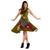 Cook Islands Dress - Yellow Turtle Tribal - Polynesian Pride