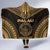 Palau Polynesian Chief Hooded Blanket - Gold Version - Polynesian Pride