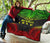Society Islands Premium Quilt - Society Islands Flag Polynesian Chief Reggae Version - Polynesian Pride