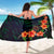 Hibiscus Palm Background Sarong - Polynesian Pride