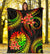 Tahiti Polynesian Premium Blanket - Reggae Plumeria - Polynesian Pride