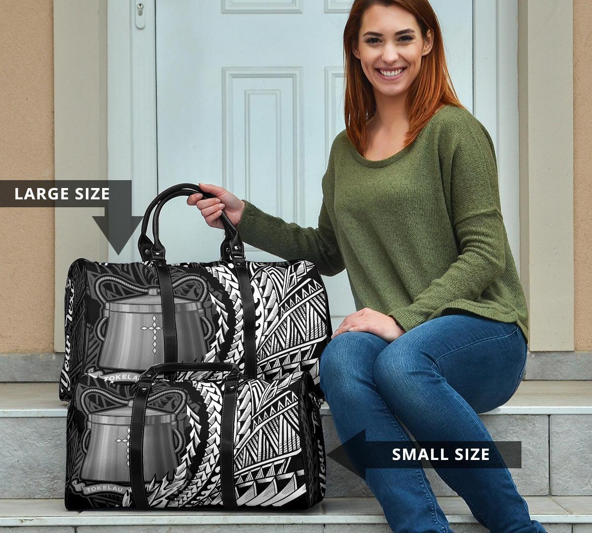 Tokelau Travel Bag - Custom Personalised Wings Style - Polynesian Pride