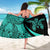 Turtle Hibiscus Polynesian Sarong Turquoise - Circle Style - Polynesian Pride