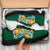 Hawaii Polynesian Hibiscus Sneakers - JVT Style - Green - Polynesian Pride