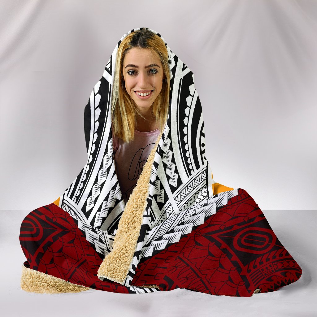 Tahiti Special Hooded Blanket Z2 - Polynesian Pride