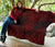 Papua New Guinea Premium Quilt - Papua New Guinea Coat Of Arms Polynesian Chief Dark Red Version - Polynesian Pride