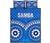 Samoa Quilt Bed Set - Samoa Tribal Pattern Blue - Polynesian Pride