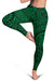 Polynesian Maori Lauhala Green Hawaii Women's Leggings AH - Polynesian Pride