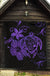 Hawaii Turtle Hibiscus Premium Quilt Purple - Polynesian Pride