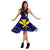 Hawaii Women's Dress - Hawaii Kanaka Maoli And Map ( Blue) - Polynesian Pride